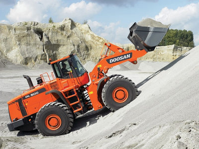 Doosan DL500 Wheel Loader Hydraulic Schematic Diagram Manual SN 5104 – up