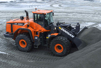 Doosan DL550A Wheel Loader Hydraulic Schematic Diagram Manual 