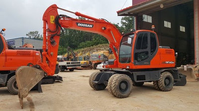 Doosan DX140W-3 Wheel Excavator Electrical Schematic Diagram Manual