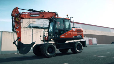 Doosan DX140W-5 Wheel Excavator Electrical Schematic Diagram Manual