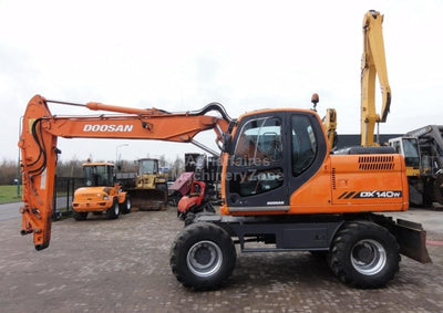 Doosan DX140W Wheel Excavator Electrical Schematic Diagram Manual .