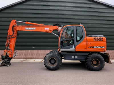 Doosan DX140W Wheel Excavator Hydraulic Schematic Diagram Manual