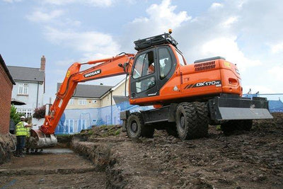 Doosan DX170W-3 Wheel Excavator Hydraulic Schematic Diagram Manual