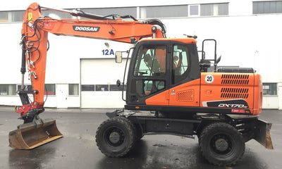 Doosan DX170W Wheel Excavator Electrical Schematic Diagram Manual