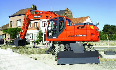 Doosan DX190W-3 Wheel Excavator Electrical Schematic Diagram Manual