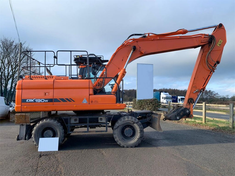 Doosan DX190W-3 Wheel Excavator Hydraulic Schematic Diagram Manual