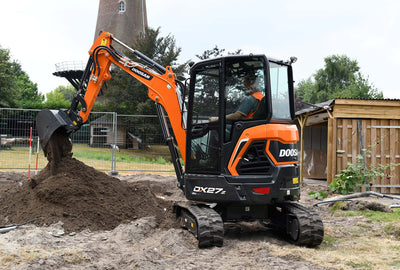Doosan DX27Z Mini Excavator Service Shop Manual 