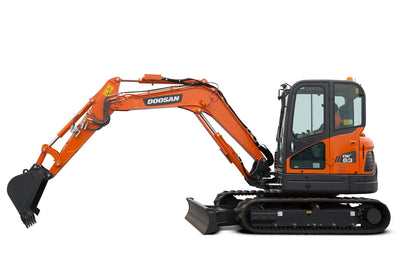 Doosan DX63R Mini Excavator Service Shop Manual 