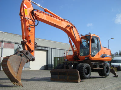 Doosan S180W-V Wheel Excavator Hydraulic Schematic Diagram Manual