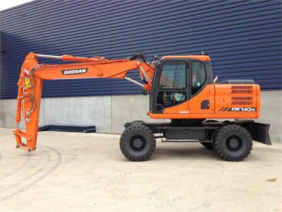 Doosan DX140W-5 DX160W-5 Wheel Excavator Shop Service Repair Manual