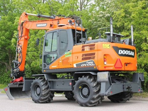 Doosan DX170W Excavator Shop Service Repair Manual