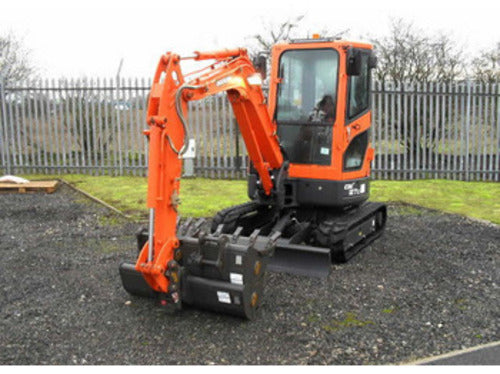 Doosan DX30Z Track Excavator Shop Service Repair Manual SN: 5001 and Up