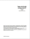 Doosan Solar 015 PLUS, 018-VT Crawled Excavator Workshop Service Repair Manual