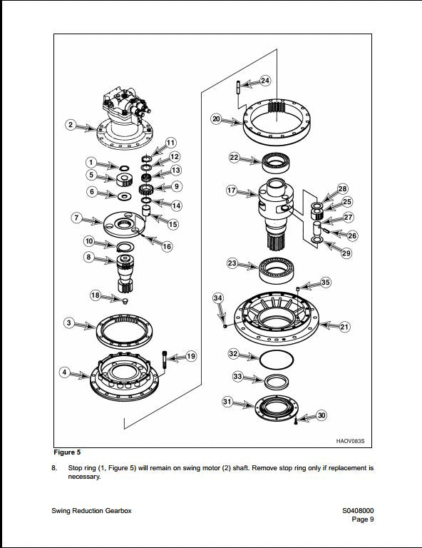 Doosan Solar 290LC-V Crawled Excavator Workshop Service Repair Manual