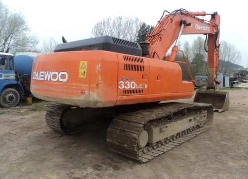 Doosan Solar 330LC-V Crawled Excavator Workshop Service Repair Manual