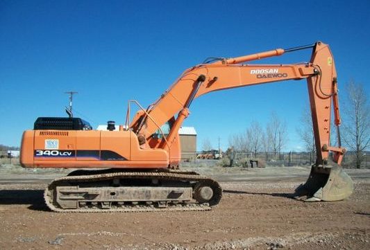 Doosan Solar 340LC-V Crawled Excavator Workshop Service Repair Manual