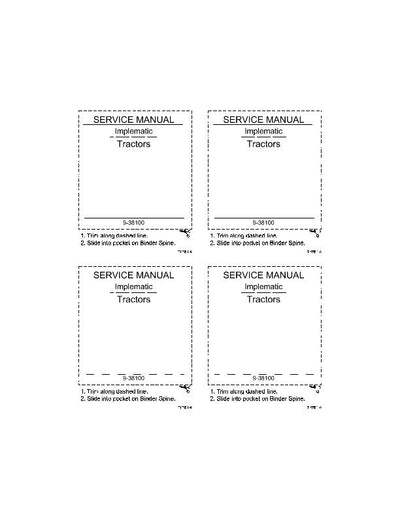 Download CASE DAVID BROWN 850, 880, 950, 990 Front Axle and Steering Implematic Tractor Workshop Service Repair Manual 9-38100