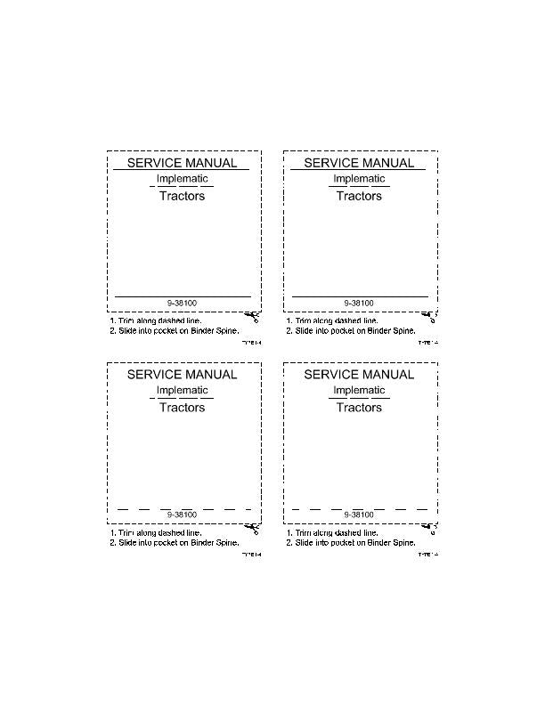 Download CASE DAVID BROWN 850, 880, 950, 990 Front Axle and Steering Implematic Tractor Workshop Service Repair Manual 9-38100