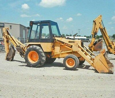 Case 480C Tractor Backhoe Loader Parts Manual