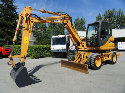 Download Case WX95 WX125 Wheel Excavator Operator Manual