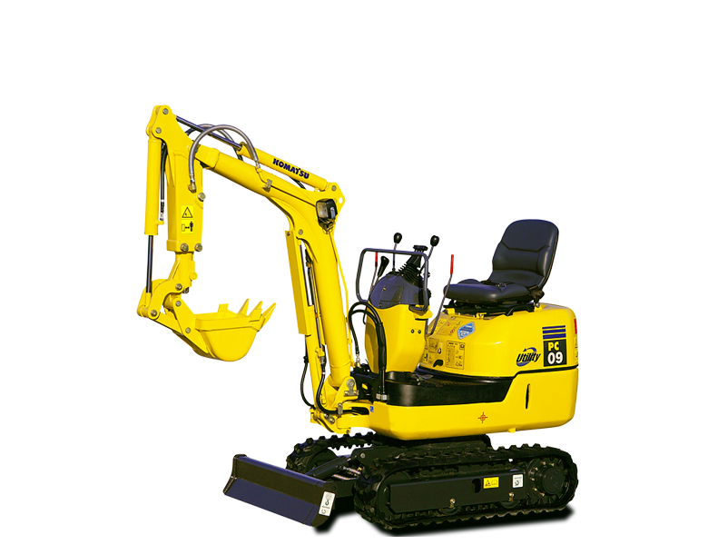 Download Komatsu PC09-18 (Italy) Hydraulic Excavator Parts Catalog Manual SN 10001-UP