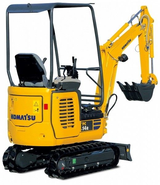 Download Komatsu PC14R-3 HS (Italy) Hydraulic Excavator Parts Catalog Manual SN F50003 AND UP