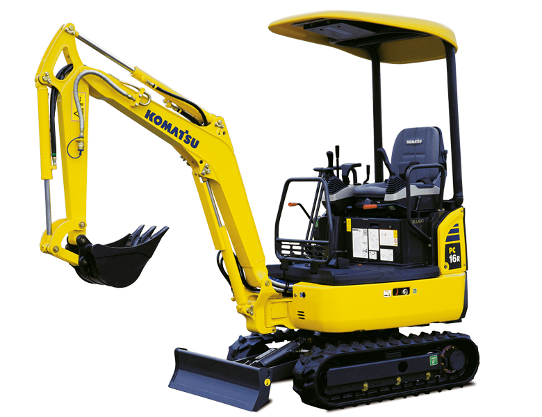 Download Komatsu PC16R-3 (Italy) Hydraulic Excavator Parts Catalog Manual SN F60003 AND UP