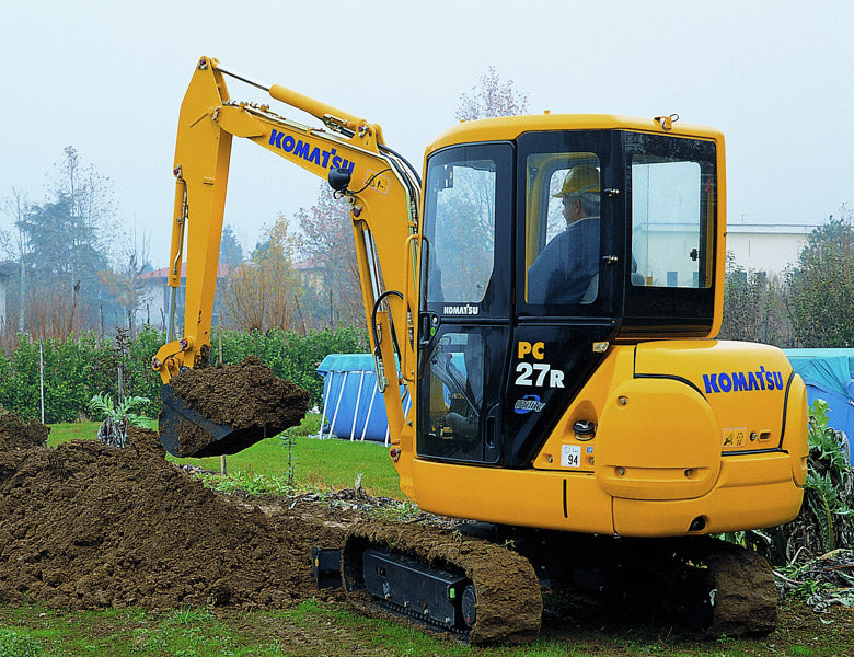 Download Komatsu PC27R-8 DELUXE (Italy) Hydraulic Excavator Parts Catalog Manual SN F31103-Up
