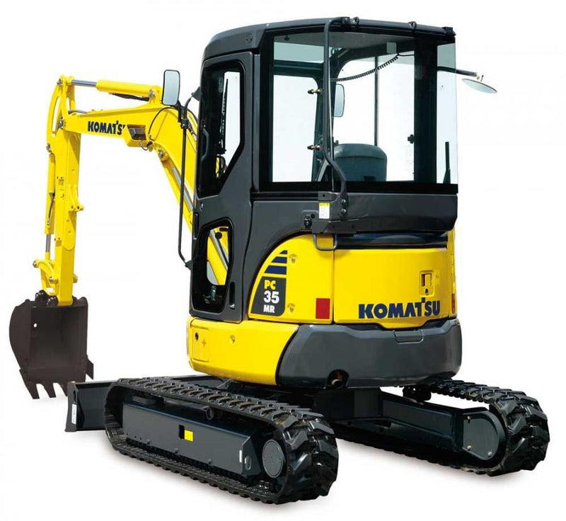 Download Komatsu PC35R-8 DELUXE (Italy) Hydraulic Excavator Parts Catalog Manual SN F20518-Up