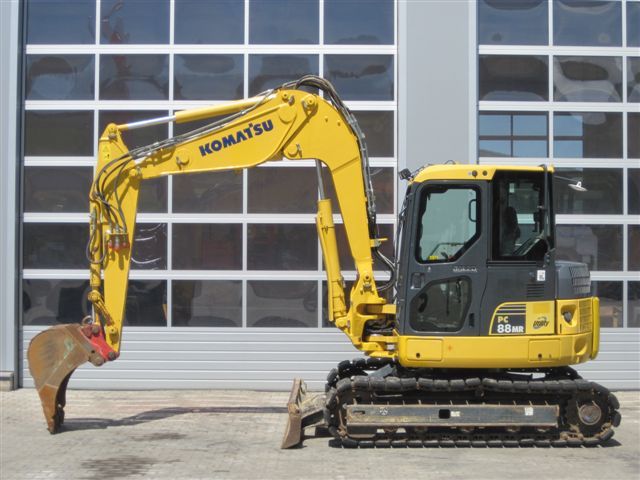 Download Komatsu PC88MR-8(JPN). FOR EU 2-PIECE BOOM APPLICATION (Italy) Hydraulic Excavator Parts Catalog Manual SN 5001-Up
