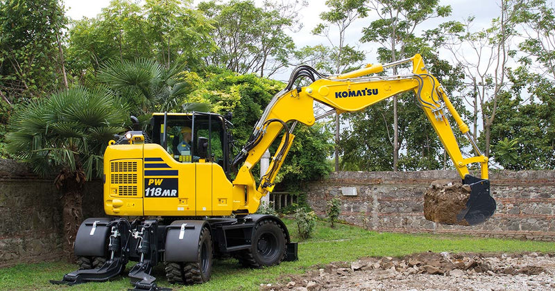 Download Komatsu PW118MR-11 (Italy) Hydraulic Excavator Parts Catalog Manual SN F30003 AND UP