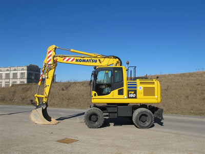 Download Komatsu PW180-11E0 (GERMAN) Wheeled Excavator Parts Catalog Manual SN H75251-UP
