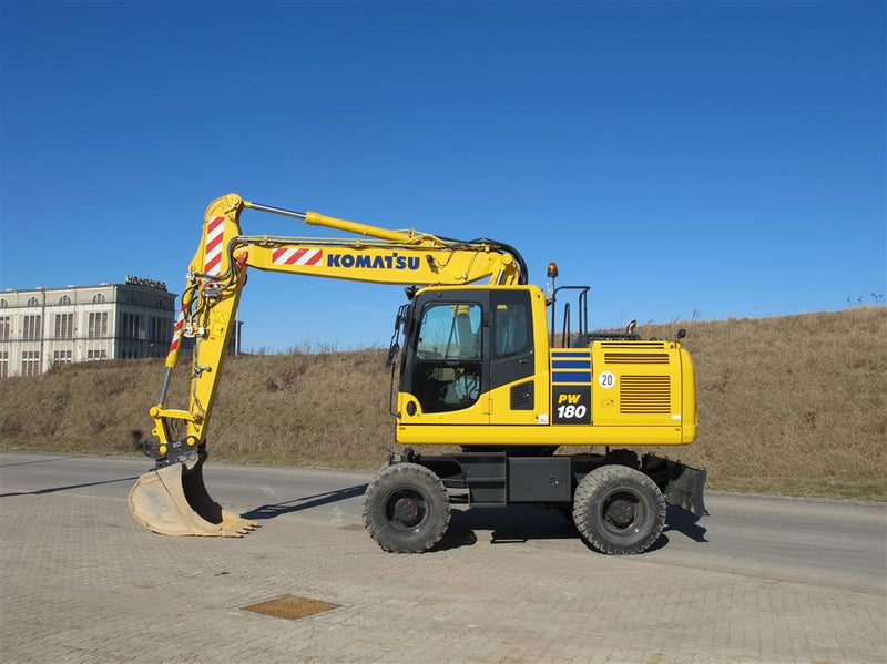 Download Komatsu PW180-11E0 (GERMAN) Wheeled Excavator Parts Catalog Manual SN H75251-UP