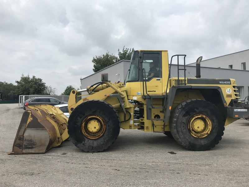 Download Komatsu WA420-3 (GERMAN) active Wheel Loader Parts Catalog Manual SN WA420H30297-Up