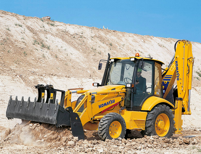 Download Komatsu WB93R-8 (Italy) Backhoe Loader Parts Catalog Manual SN F80004-UP