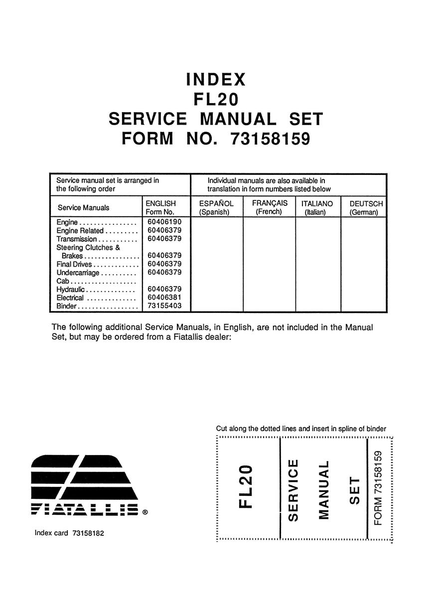 New Holland 8215 Engine Service Repair Manual 73158159