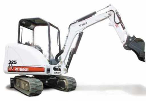 Download Bobcat 325 Compact Excavator Service Repair Factory Manual