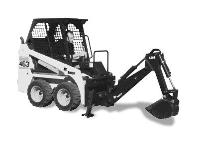 Download Bobcat 406, 709, 8811, MO6 Backhoe Attachment Service Repair Manual