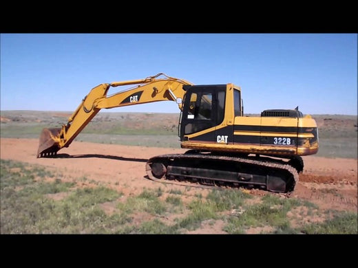 Caterpillar 322B EXCAVATOR Service Repair Manual 8MR