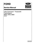 Download Ford New Holland TW5 TW15 TW25 TW35 8530 8630 8730 8830 Service Workshop Manual
