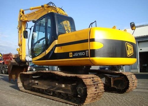 Download JCB JS130 JS160 Tracked Excavator Service Repair Manual