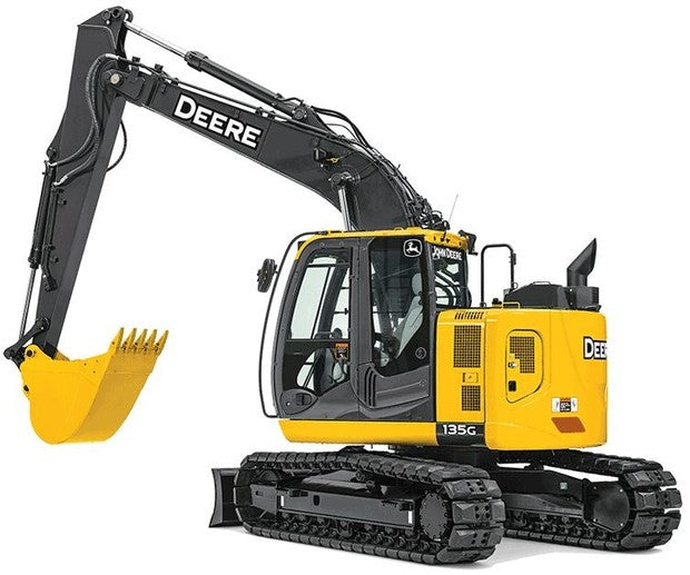 Download John Deere 135G (iT4) Excavator Operation and Test Service Manual [TM12666]