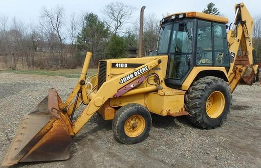 Download John Deere Backhoe Loaders 410D, 510D Operation and Test Service Manual [TM1512]