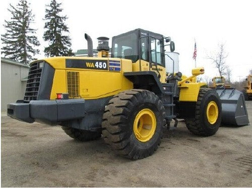 Download Komatsu WA450-5(JPN)-L Wheel Loader Operation and Maintenance Manual S/N A36001-UP