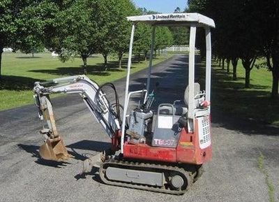 Download Takeuchi TB007 Mini Compact Excavator Workshop Part Manual