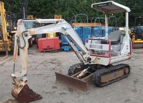 Download Takeuchi TB020 Mini Compact Excavator Workshop Parts Manual