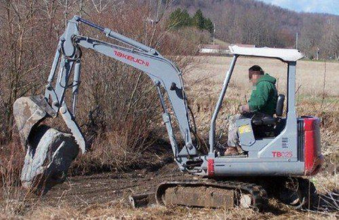 Download Takeuchi TB025, TB030, TB035 Compact Excavator Operators Manual