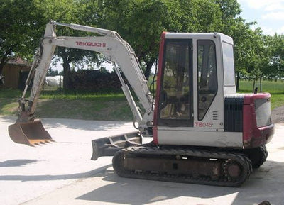Download Takeuchi TB045 Compact Excavator Operators Manual
