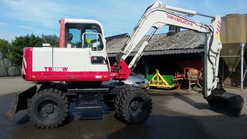 Download Takeuchi TB070W Mini Compact Excavator Parts Manual