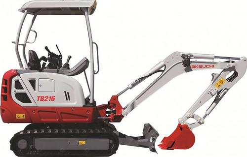 Download Takeuchi TB216 Mini Compact Excavator Workshop Parts Manual